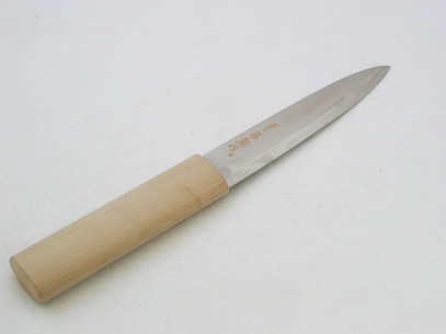 左藤蔵 銀8 間切包丁 木柄 5寸(150mm) 銀紙8号