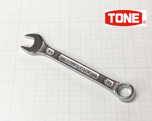 〈TONE〉トネ コンビネーションスパナ 10mm MS-10