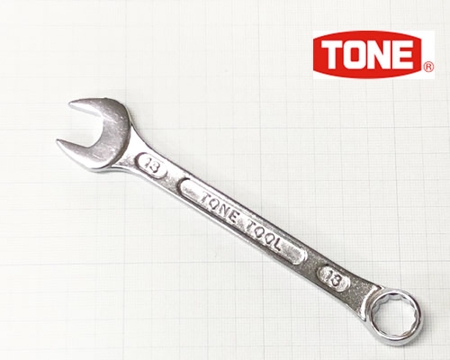 〈TONE〉トネ コンビネーションスパナ 13mm MS-13