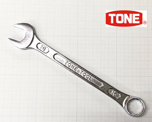 〈TONE〉トネ コンビネーションスパナ 16mm MS-16