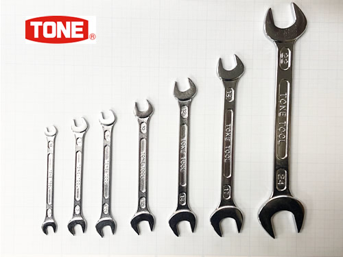 (TONE)トネ ロングスパナ特別お買い得7本組セット
